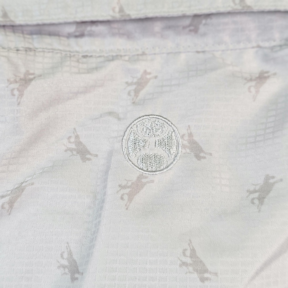 Hooey Habitat Shirt Mens Small Gray Short Sleeve Pearl Snap Western Rodeo - Picture 7 of 10